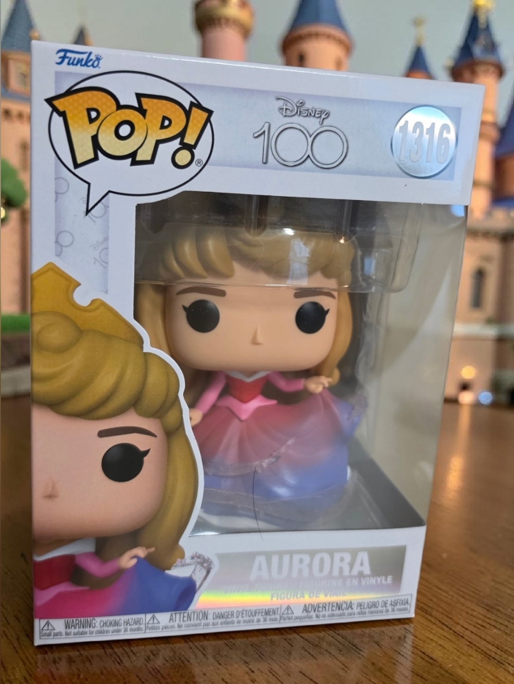 Funko Pop! Disney 100 Years of Wonder Aurora #1316 NIB Princess Sleeping Beauty